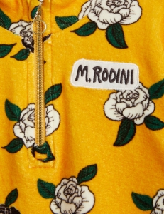 Preview: MINI RODINI Sweater Roses - gelb